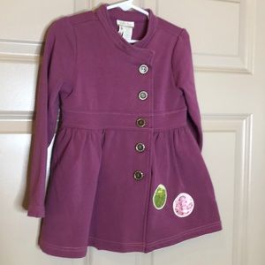 Matilda Jane size 4 purple long jacket